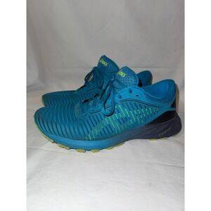 Asics Dynaflyte 2 T7D0N Mens Sneaker 9 Island Blue Yellow Athletic Running Shoes